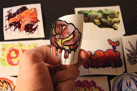 x9 any Graffiti Stickers from CS GO in Real Life ESL MLG CSGO Counter Strike | eBay | Sticker ...