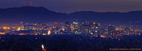 Arizona Panorama: Phoenix Skyline