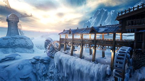 ArtStation - Winter Outpost