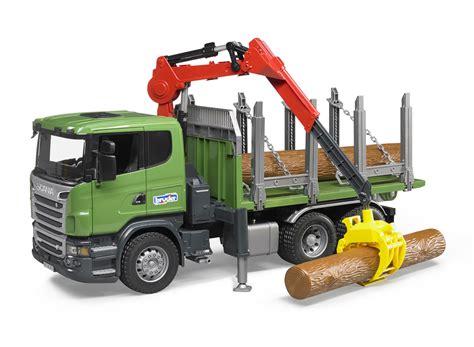 Bruder Scania R-series Timber Truck & Trunks Kids Forestry Model Toy Scale 1:16 4001702035242 | eBay