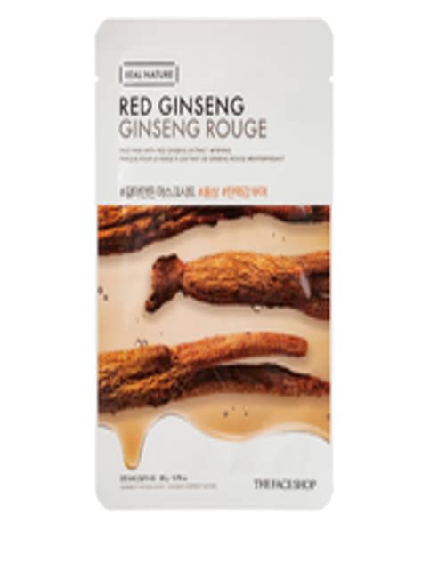 Buy The Face Shop Real Nature Red Ginseng Face Mask 20 G - Sheet Masks ...