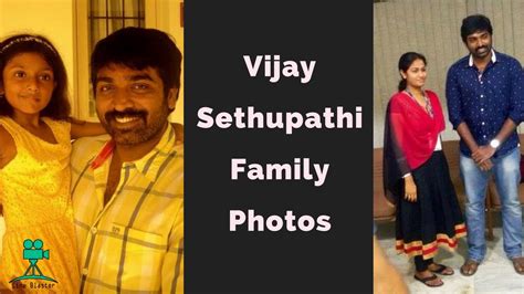 Actor Vijay Sethupathi Family Photos | Unseen Pictures - YouTube