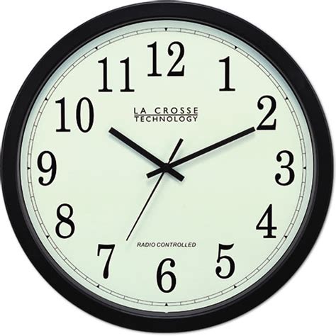 14 inch Analog Atomic Wall Clock | LS&S