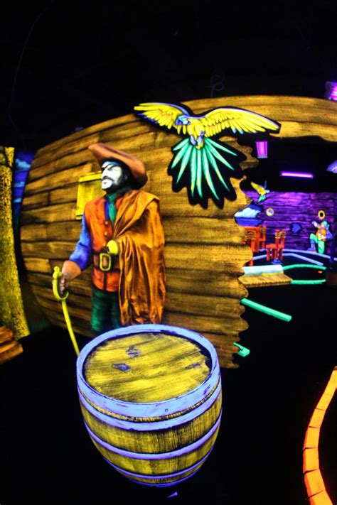 Pirate Adventure Blacklight Mini Golf - Blacklight Attractions