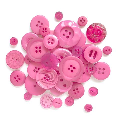 Pink Bulk Buttons for Sewing & Button Crafts | Buttons Galore & More | Buttons Galore and More