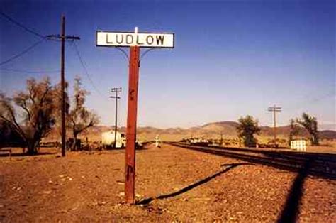 Ludlow, California: Railroad and Route 66 Ghost Town, Mohave Desert