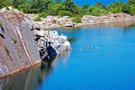 The Babson Farm Quarry at Halibut Point State Park, Rockport, MA | Boston