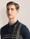 U.S. POLO ASSN. Striped Men Polo Neck Blue T-Shirt - Buy U.S. POLO ASSN ...