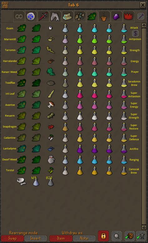 What potion do you think tastes the best? : r/2007scape