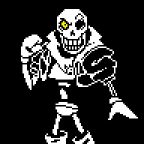 I took a couple hours to remake the Backbone Papyrus Battle Sprite to have it in HD, here you go ...