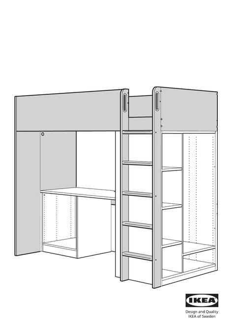 Manual IKEA SMASTAD Loft Bed