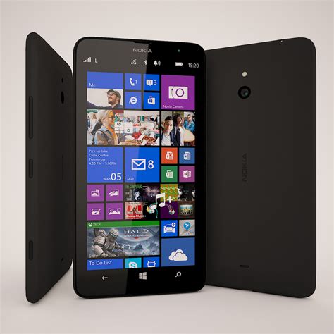 Nokia Lumia 1320 8GB Windows Smartphone for Cricket Wireless - Black ...