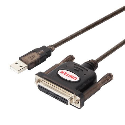 UNITEK Y-121 : USB To Parallel Cable (DB25F) - PT. Avatar Jaya Creative