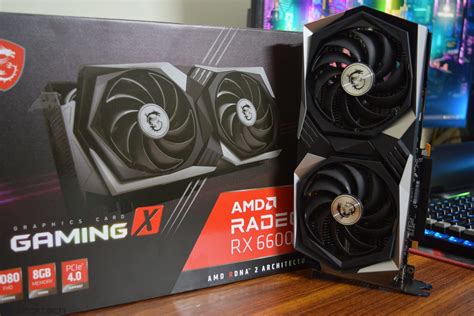 MSI Radeon RX 6600 XT Gaming X 8 GB GDDR6 Graphics Card Review - A ...