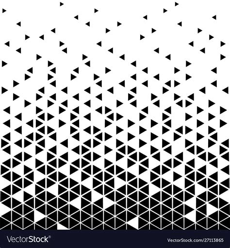 Abstract geometric black and white pattern Vector Image