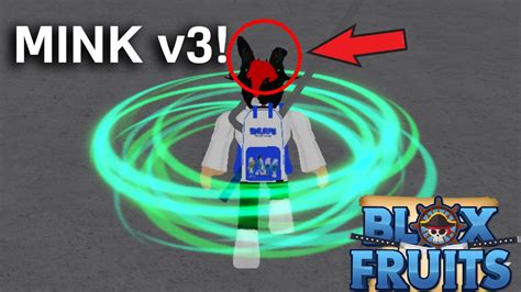 Getting MINK v3 in Blox Fruits! (How to get Mink v3) - YouTube