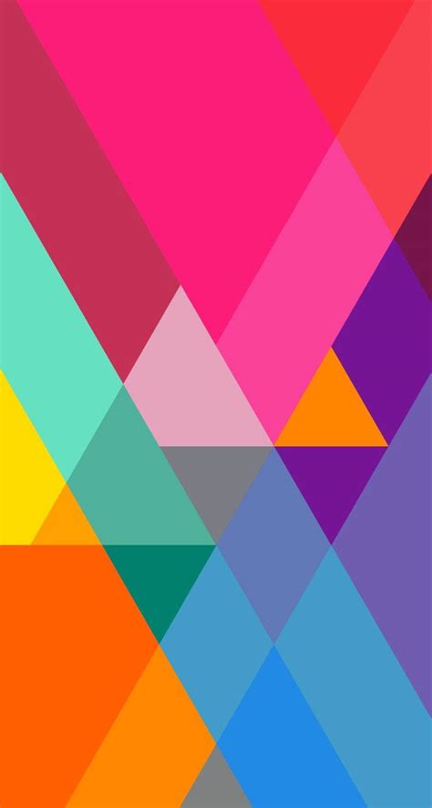 Download Colorful Geometric Abstract Ios 7 Wallpaper | Wallpapers.com