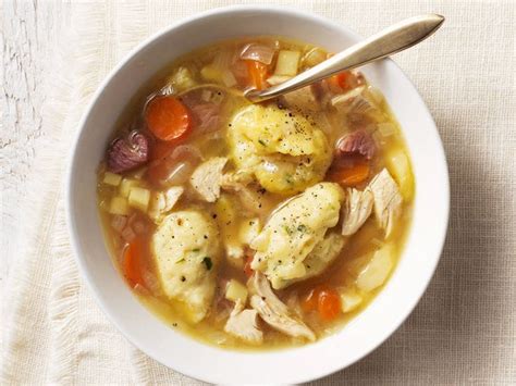 German Chicken Soup with Dumplings Recipe