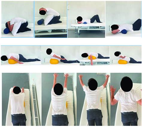 Examples of thoracic exercises. | Download Scientific Diagram