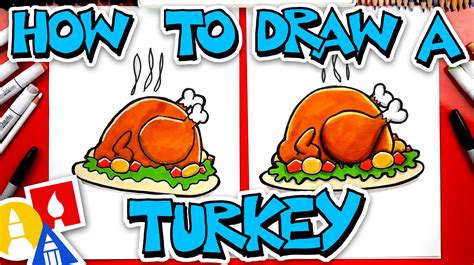 How To Draw A Turkey Easy