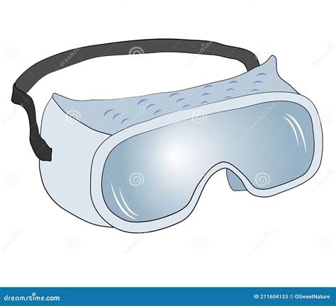 Lab Safety Goggles Clipart