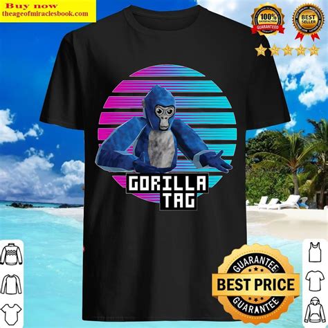 Retro Gorilla Tag Gorilla Tag Merch Monke Boys Gifts T-shirt