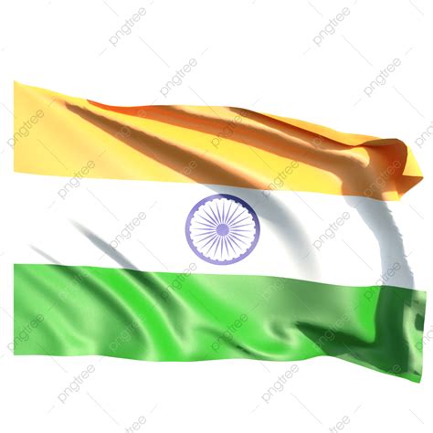 India Flag Waving, India Flag Waving Transparent, India Flag, India Flag With Pole PNG ...