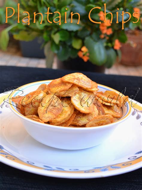 Recipe world: Plantain Chips | Raw Banana Chips | Balekayi Chips