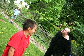 Gorilla Costume Qiqi Birthday Party 8-22-09 31 | Qiqi had a … | Flickr