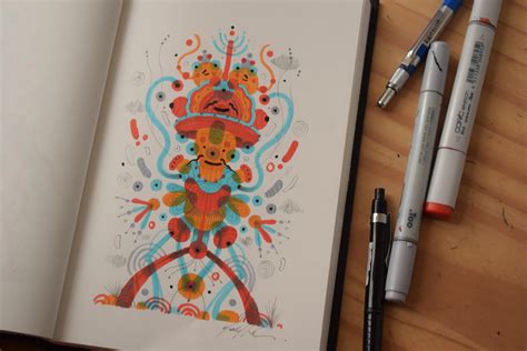 Quantum creatures - sketchbook art. on Behance