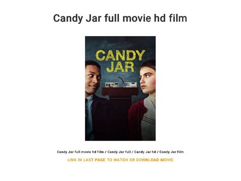 Candy Jar full movie hd film