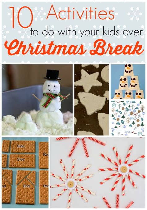 10 Activities to Do with Your Kids over Christmas Break - Happy Healthy Mama