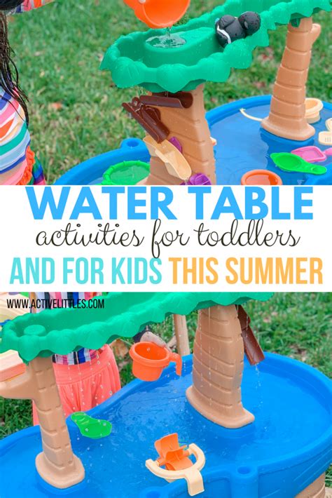 Water Table Activities for Toddlers and for Kids - Active Littles ...