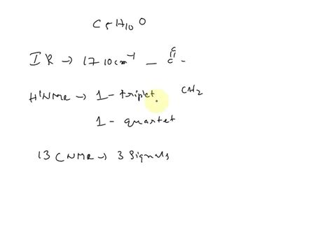 SOLVED: A compound is shown by high resolution mass spectrometry to ...