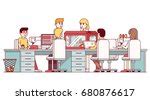 Three people working together vector clipart image - Free stock photo ...