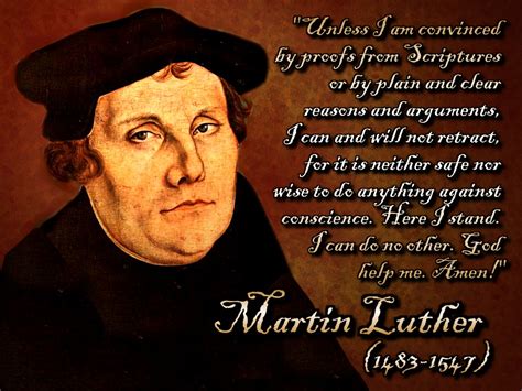 Christian Quote: Martin Luther Wallpaper - Christian Wallpapers and ...