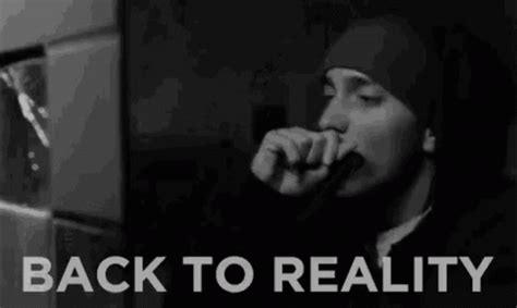 Eminem Back To Reality GIF - Eminem Back To Reality Rapper - Discover & Share GIFs