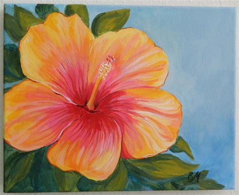 Hibiscus Painting Easy | ubicaciondepersonas.cdmx.gob.mx