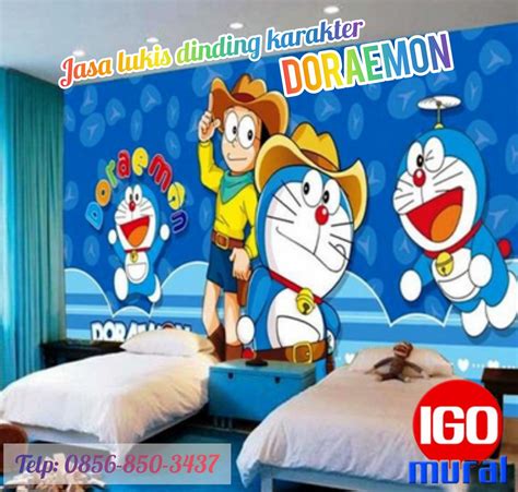 20 Gambar Lukisan Dinding Doraemon Arti Gambar - vrogue.co