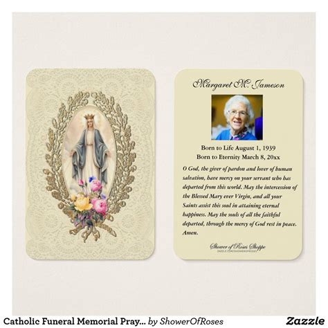 Pin On Traditional Catholic Funeral Memorial Prayer C - vrogue.co