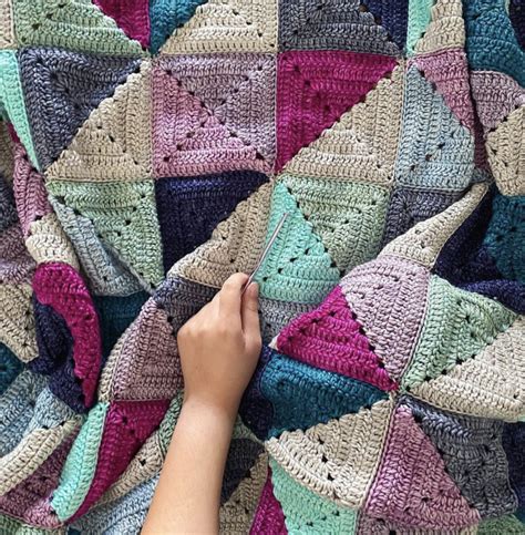 10 Best Crochet Patchwork Blanket Patterns (For Beginners!) – Little World of Whimsy