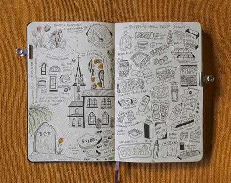 Travel Drawing Diary — Casey Schuurman — Design and Lettering