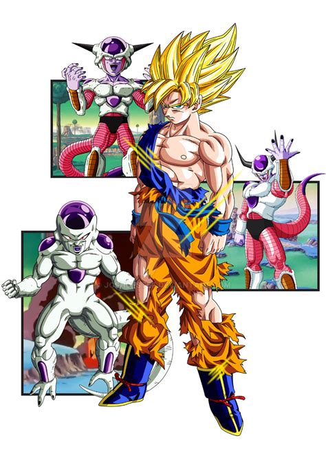 Goku VS Frieza by joshdestef on DeviantArt