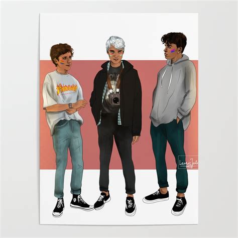 WTFOCK / queer characters Poster by Leonie Julie | Society6