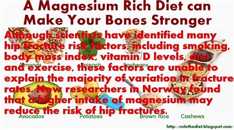 weight loss for a healthy lifestyle: For Strong Bones, Eat Magnesium ...