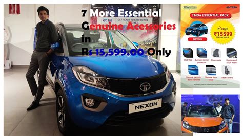 Tata Nexon Essential Kit ( Accessories) - YouTube