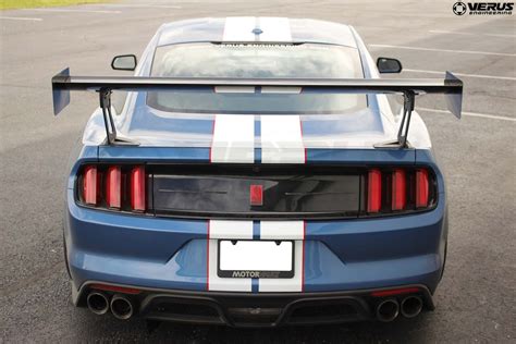 UCW Rear Wing Kit - Ford Mustang Shelby GT350R | Verus Engineering