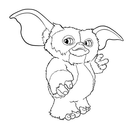 How to draw a Gremlin - Sketchok easy drawing guides