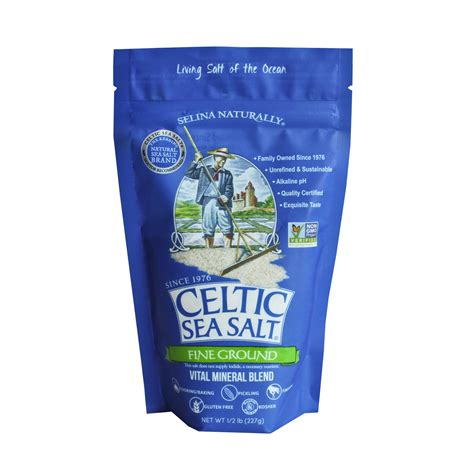 Celtic Sea Salt, Fine Ground, 8 Ounce- Buy Online in United Arab ...