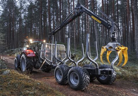 Palms Grapple Log Loaders & Log Trailers from Hakmet